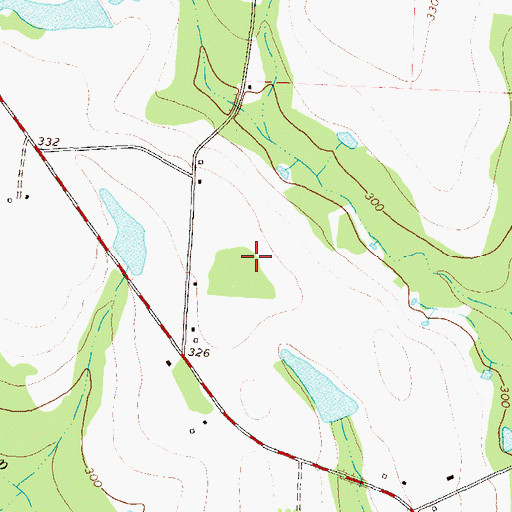 Topographic Map of Ocilla-Holt Division (historical), GA
