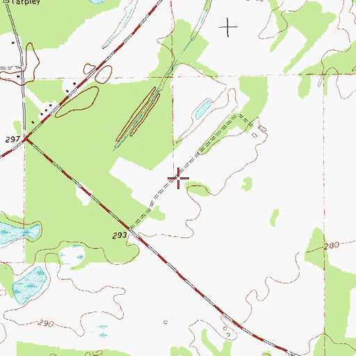 Topographic Map of Philema Division, GA