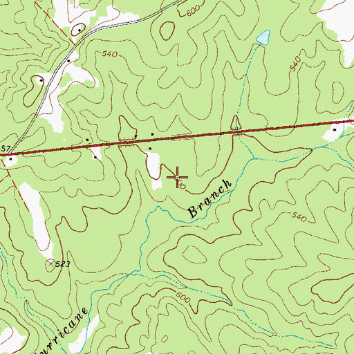 Topographic Map of Phoenix Division, GA