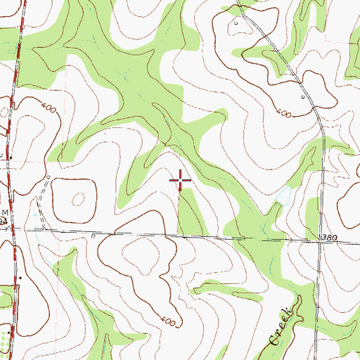 Topographic Map of Poulan Division, GA