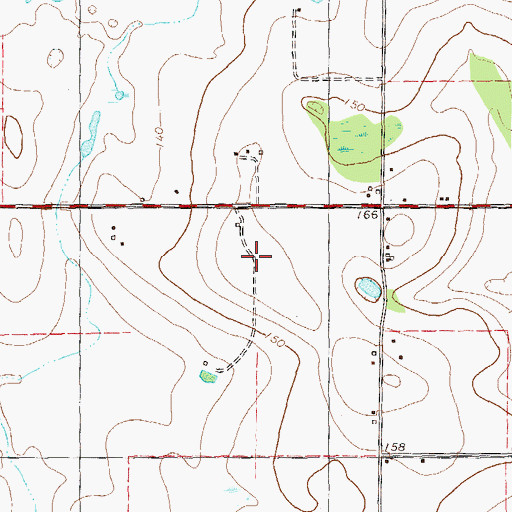 Topographic Map of Steam Mill Division, GA
