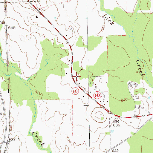 Topographic Map of Sugar Valley-Resaca Division, GA