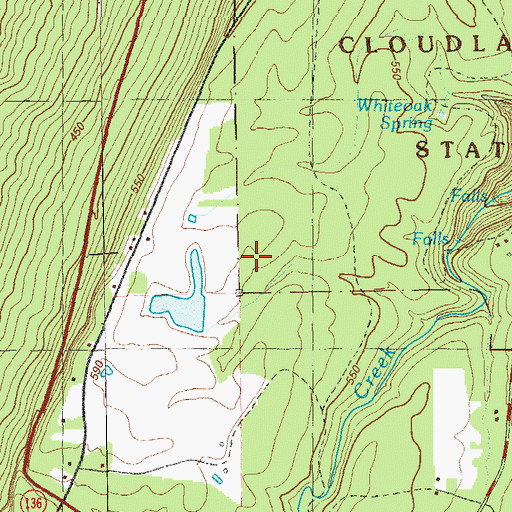 Topographic Map of Trenton Division (historical), GA