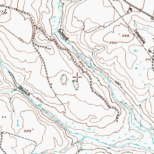 Topographic Map of Vidette Division, GA