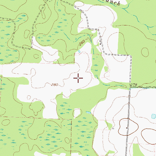Topographic Map of Warwick Division, GA