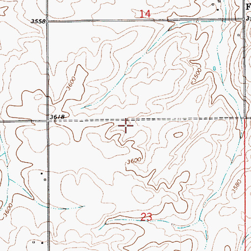 Topographic Map of Craigmont Division, ID