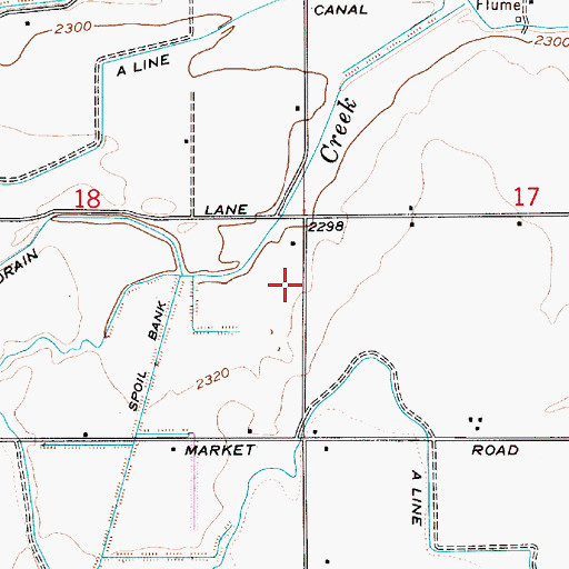 Topographic Map of Homedale Division, ID