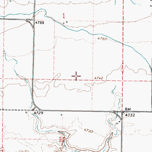 Topographic Map of Malad City Division, ID