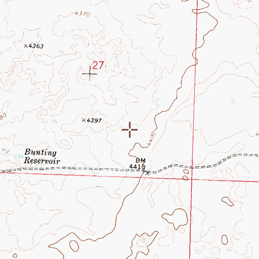 Topographic Map of Minidoka Division, ID