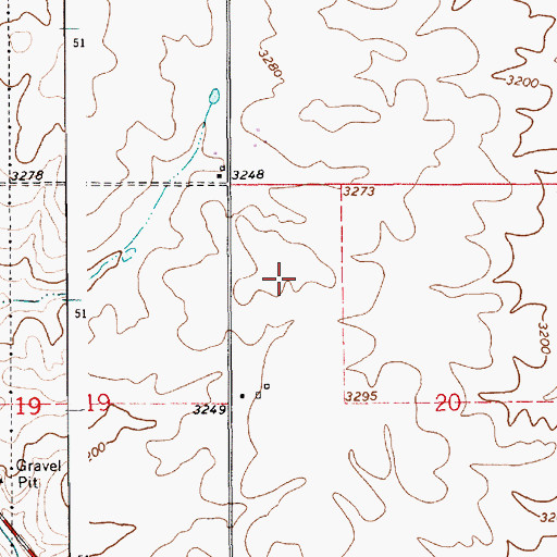 Topographic Map of Nezperce Division, ID