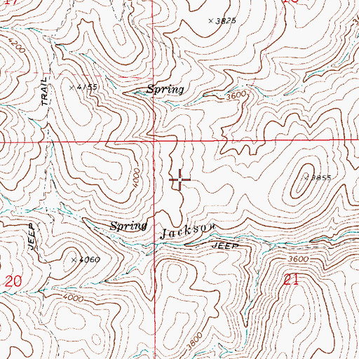 Topographic Map of Sweet Division, ID