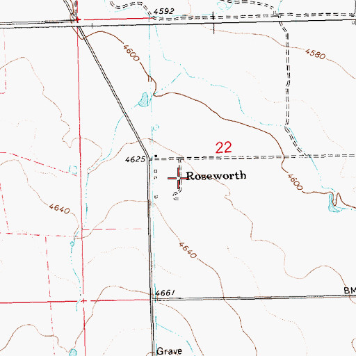 Topographic Map of West Salmon Falls Division, ID