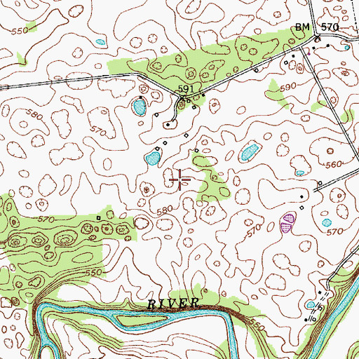 Topographic Map of Adairville Division, KY