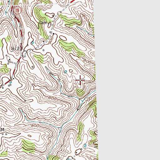 Topographic Map of Augusta Division, KY