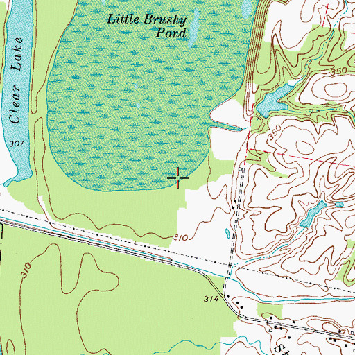 Topographic Map of Barlow Division, KY