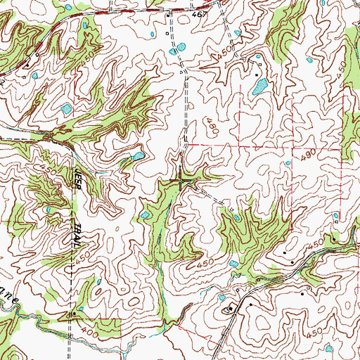 Topographic Map of Clinton Division, KY