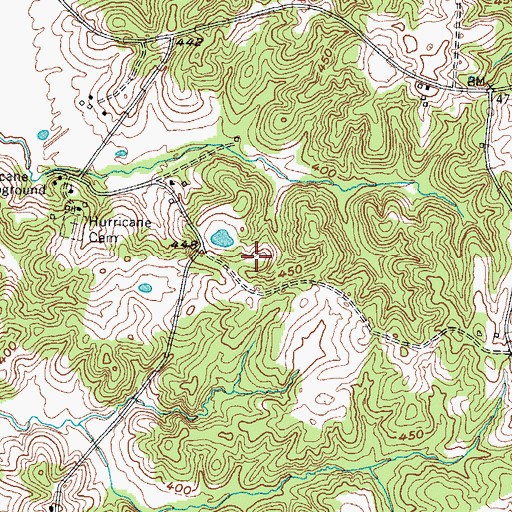 Topographic Map of West Crittenden Division, KY