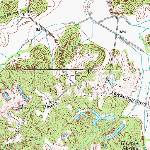 Topographic Map of Dawson Springs Division, KY