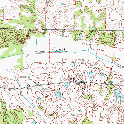 Topographic Map of Fancy Farm Division, KY