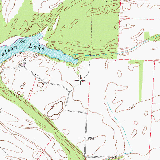 Topographic Map of Kentucky Bend Division, KY
