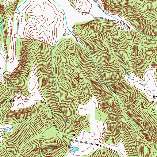 Topographic Map of Hadley-Browning Division, KY