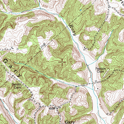 Topographic Map of Jetson Division, KY