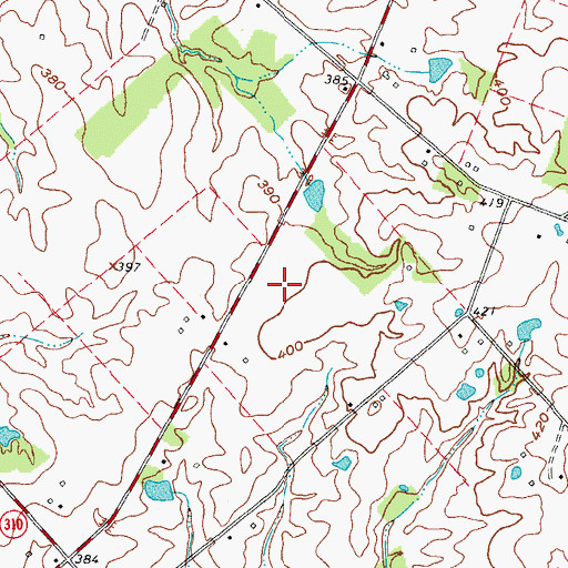 Topographic Map of La Center Division, KY