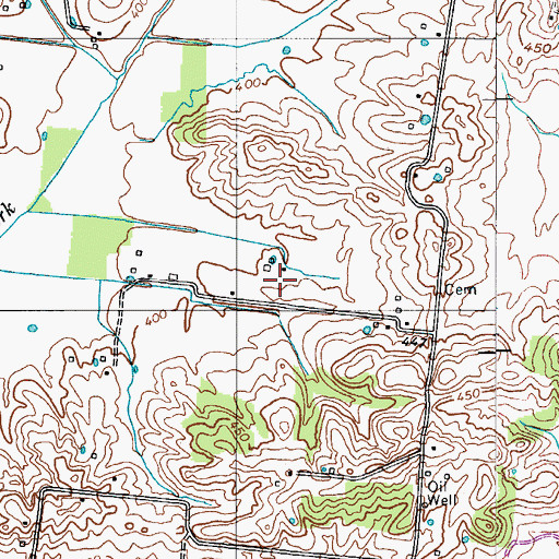 Topographic Map of Livermore Division, KY