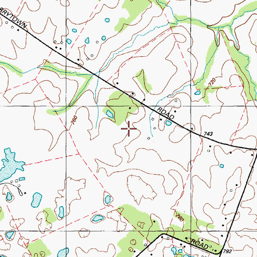 Topographic Map of Radcliff Division, KY