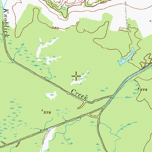 Topographic Map of Sebree Division, KY