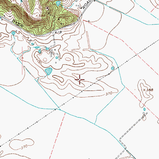 Topographic Map of Sturgis Division, KY