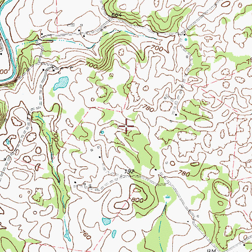 Topographic Map of Summersville Division, KY