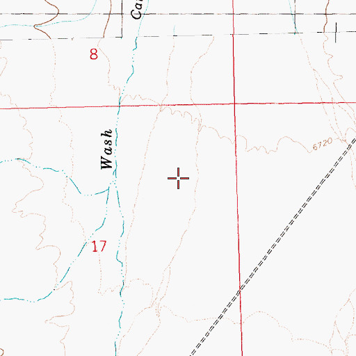 Topographic Map of Ely Division, NV