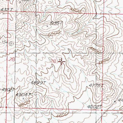 Topographic Map of Lovelock Division, NV