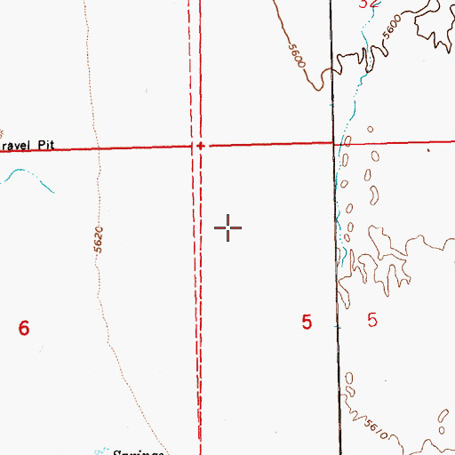 Topographic Map of Wells Division, NV