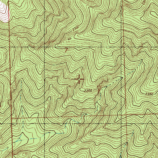 Topographic Map of West Wendover Division, NV