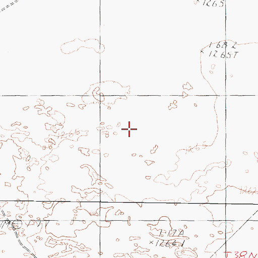 Topographic Map of Winnemucca Division, NV