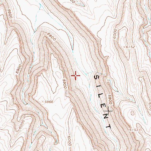 Topographic Map of Yucca Flat Division, NV
