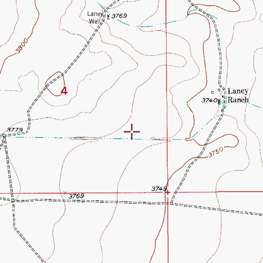 Topographic Map of Artesia Division, NM