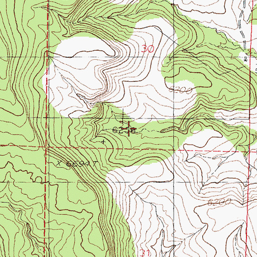 Topographic Map of Bayard-Santa Rita Division, NM