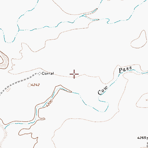 Topographic Map of Conchas Dam Division, NM