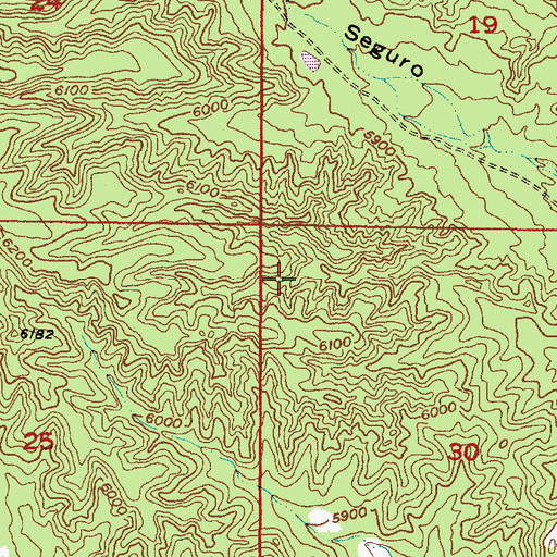 Topographic Map of Santo Domingo-San Felipe Division, NM