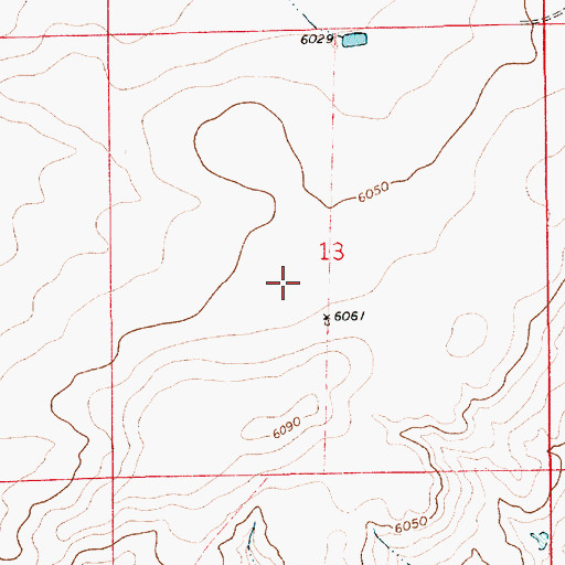 Topographic Map of Springer Division, NM