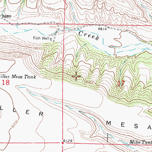Topographic Map of Truth or Consequences West Division, NM