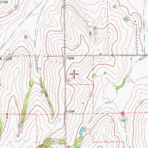 Topographic Map of Minco Division, OK