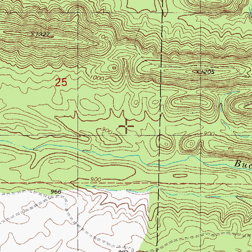 Topographic Map of North McCurtain Division, OK