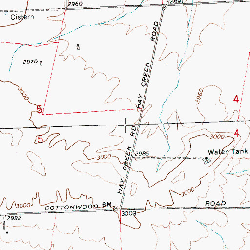 Topographic Map of Condon Division, OR