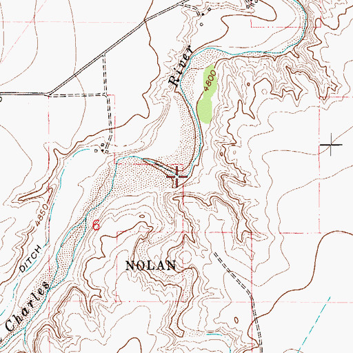 Topographic Map of Edson Arroyo, CO