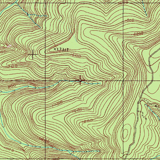 Topographic Map of Harbor Division, OR