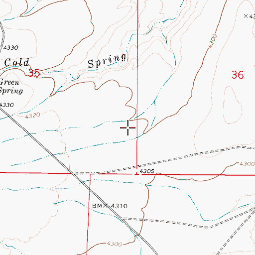 Topographic Map of Juntura Division, OR